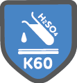 К60 - Защита от растворов кислот концентрации до 60%