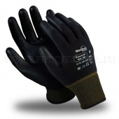 Перчатки "Полисофт" цвет черный, арт. MG-165