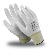 Перчатки  "Полисофт" цвет белый, арт. MG-166