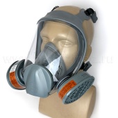 Набор маска панорамная БРИЗ®-4306 (ЭВР крепление байонет)