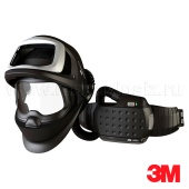 547700 Щиток защитный сварщика 3M Speedglas 9100 FX AIR c блоком Adflo и сумкой, без светофильтра, арт. 7000044611