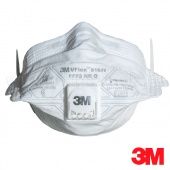 Респиратор 3М VFlex 9163V FFP3 NR D, складной противоаэрозольный, до 50 ПДК (c клапаном), уп./15 шт.