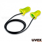 вкладыши противошумные uvex Хай-Ком на шнурке, одноразовые, SNR 24dB
