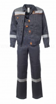Костюм мужской летний Фавор с СОП, куртка, полукомбинезон