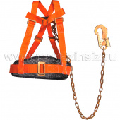 Удерживающая привязь УП-2ГД (наплечные лямки, строп цепь 1,4 м)