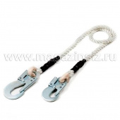 Строп в исполнении В (полиамидный канат с двумя карабинами 1,4 м)