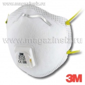 Респиратор 3М 8312 FFP1 NR D до 4 ПДК для защиты от пыли и туманов с клапаном выдоха, арт. 7100010819