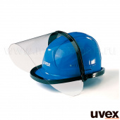 щиток на каску UVEX Супер Босс, круговое крепление; линза: прозрачная, РС, 540х195х1,0 мм, арт. 9723014