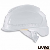 каска uvex Феос E-S (арт. 9770.х21) укороч. козырек, текстильное оголовье