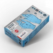 Перчатки Эксперт сверхтонкие нитриловые перчатки без содержания пудры, толщина 0,08 мм, арт. DG-021 (NO-PF-103)