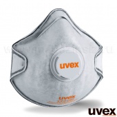 Полумаска фильтрующая uvex силв-Эйр 2220, FFP2, с клапаном и угольным фильтром, арт. 8732220