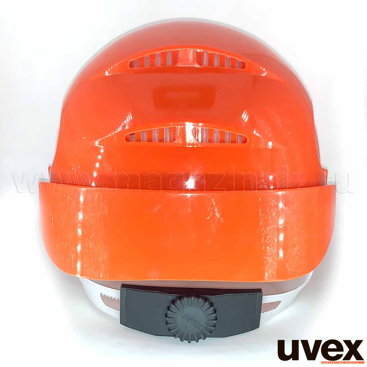 Каска защитная uvex Эйрвинг B-WR (арт. 9762.х30), PE, с текстильным  оголовьем, купить, доставка по России.