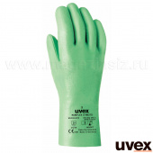 перчатки uvex РубифлексS NB27S, покрытие: нитрил, 100%, подкладка: 100%ХЛ, длина - 27см, р. 8-11