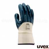 перчатки uvex Компакт NB27E, покрытие: нитрил, 50%, подкладка: 100%ХЛ, байка, крага, р. 9-11