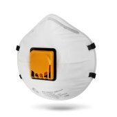 JM8622 Полумаска фильтрующая для защиты от аэрозолей, чашеобразная, класс защиты FFP2 NR D, с клапан, арт. JM8622