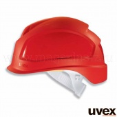 каска uvex Феос E-S (арт. 9770.х21) укороч. козырек, текстильное оголовье