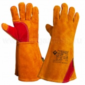 Краги ГРЕНАДЕР спилковые желтые, арт. 1515040