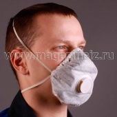 Респиратор Алина-Г FFP3 NR D (с кл. выдоха) аэрозоли, пары ртути, арт. 1003324