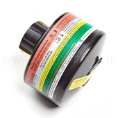 Фильтр комбинированный Бриз-3001 А1В1Е1К1HgР3D R от органических, неорганических паров, кислых газов, аммиака и ртути, арт. 1002189