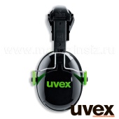 наушники противошумные uvex K1H на каску; SNR 27dB, арт. 2600201
