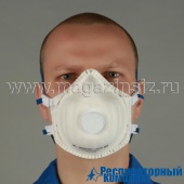 Респиратор Юлия-212 с кл. и регулировкой FFP2 R D аэрозоли и кислые газы (фторид водорода, диоксид с, арт. 20452