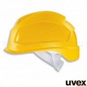 каска uvex Феос E-S (арт. 9770.х21) укороч. козырек, текстильное оголовье