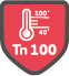 Тп100 - Защита от контакта с нагретой поверхностью от 40 до 100 гр.С